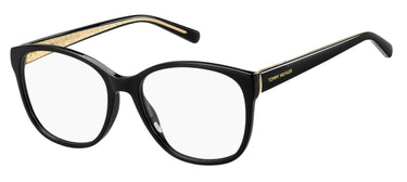 Premium Women Tommy Hilfiger Eyeglasses: TH 1780 : Black - SpecSMART Eye Clinic (Diagonal View)